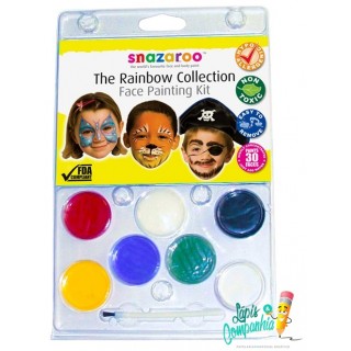 SNAZAROO KIT TINTA FACIAL 30 CARAS